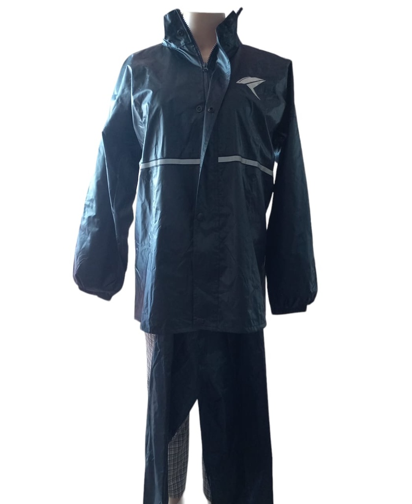 Juego De Impermeable Azul