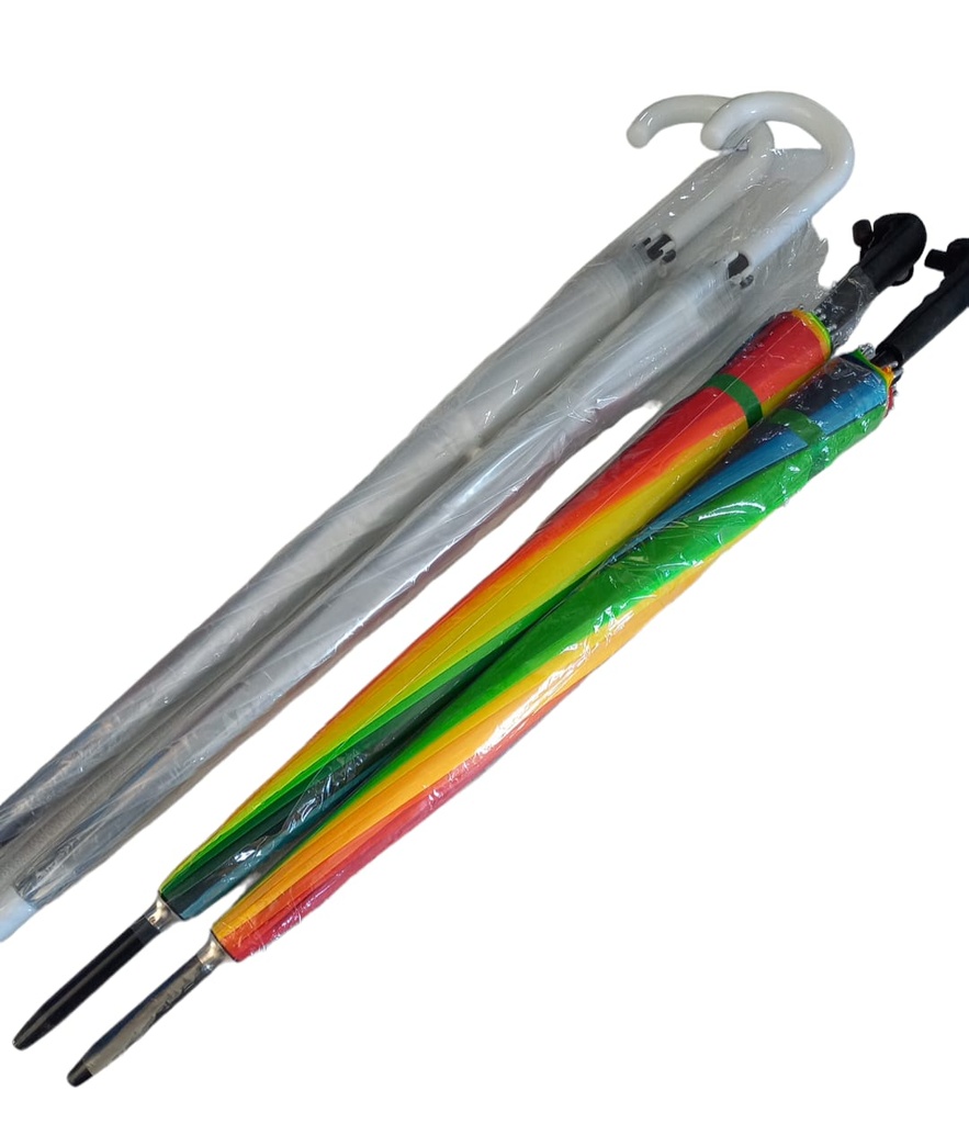 Sombrilla/Transparente/Colores