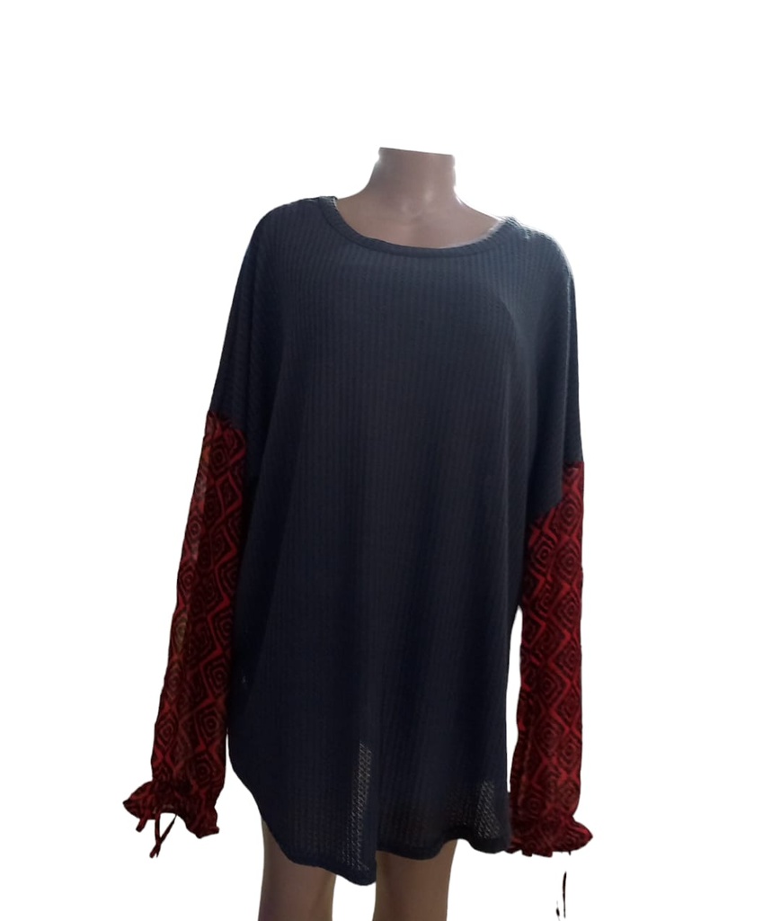 Blusas Manga Larga Sueter