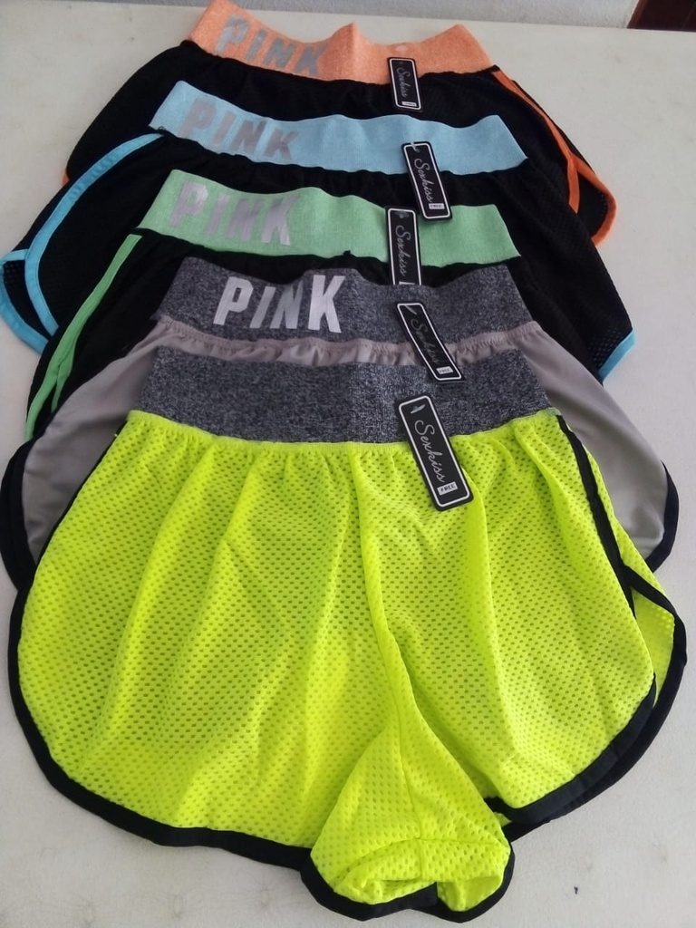 Shorts Pink Deportivas