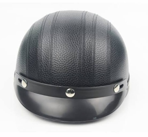 [CDS0019] Casco De Piel Con Gogle