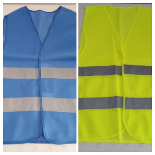 [CDS0185] Chalecos Azul Y Verde